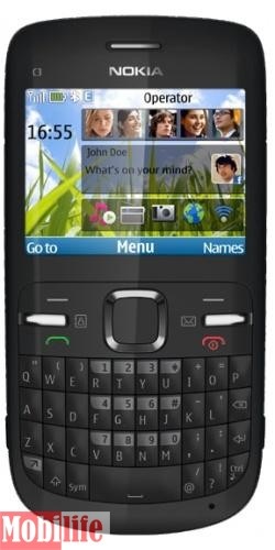 Nokia C3-00 BLACK - 