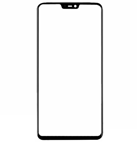 Стекло дисплея для ремонта OnePlus 6T Черный - 563080