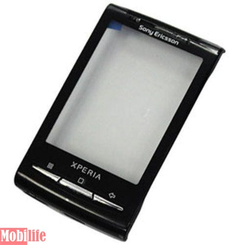 Сенсорное стекло (тачскрин) для Sony Ericsson X10 mini Черный OR
