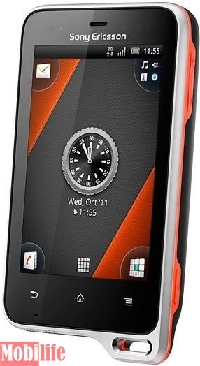 Sony Ericsson Xperia active ST17i Black-Orange - 