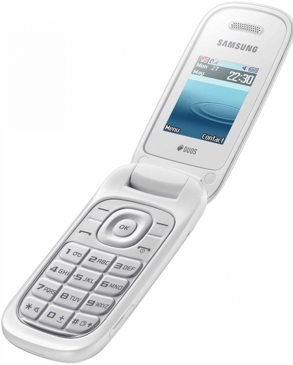 Samsung E1272 Duos Ceramic Белый - 