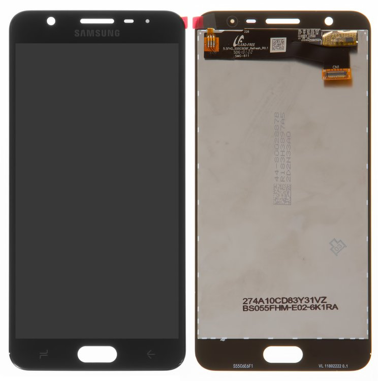 Дисплей для Samsung G611 Galaxy J7 Prime 2 (2018) с сенсором черный (Оригинал) - 563379