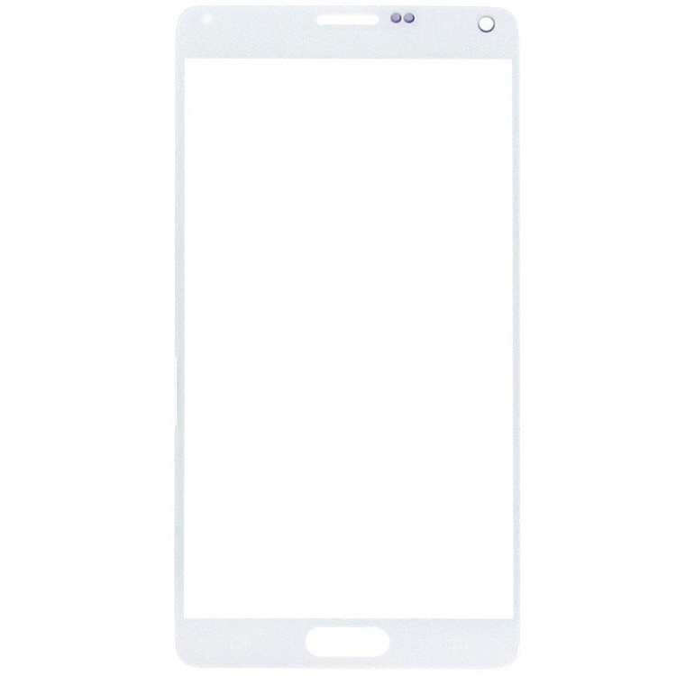 Стекло дисплея для ремонта Samsung N910H, N910F Galaxy Note 4 белый - 544665