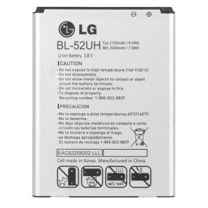 Акумулятор LG BL-52UH, l70, d325, d320, l65, d285, d280, h422, Оригінальний - 544968
