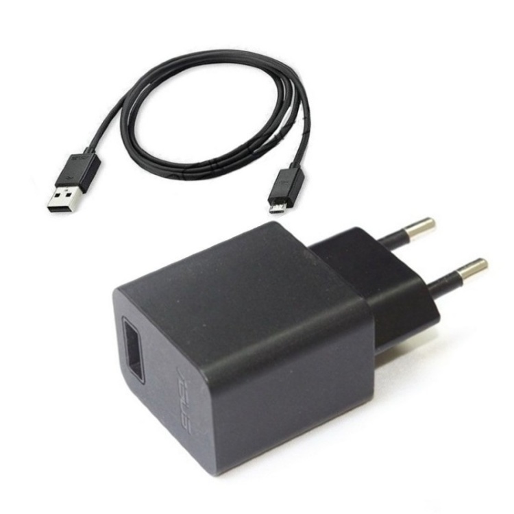 Зарядное устройство Asus Адаптер USB с кабелем Micro-USB 2A Черный (PA-1070-07) - 556622