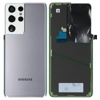 Задняя крышка Samsung G998 Galaxy S21 Ultra 5G Phantom Silver, оригинал, GH82-24499B