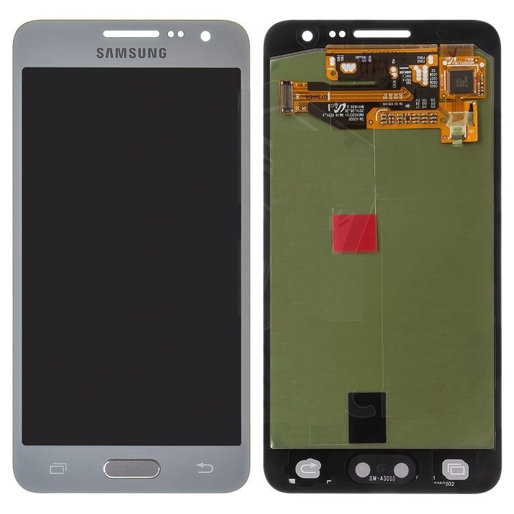 Дисплей Samsung A300F Galaxy A3, A300FU, A300H с сенсором Серый оригинал - 548251