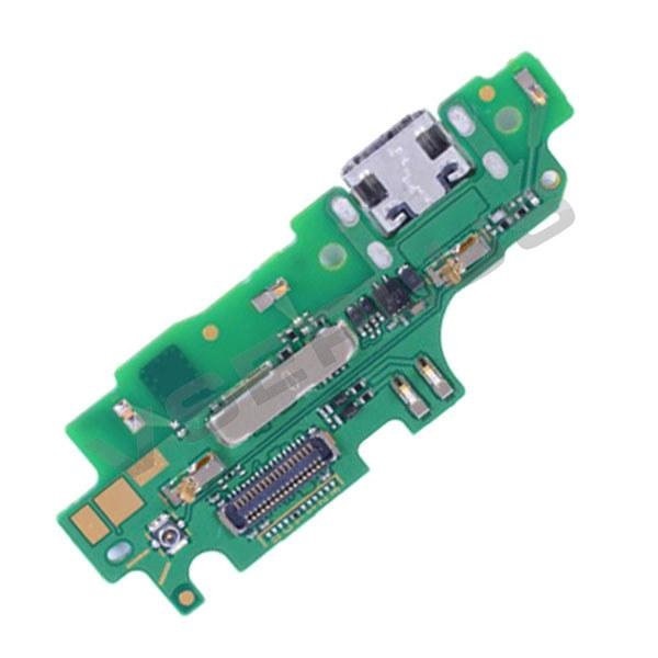 Шлейф Huawei GR5, Honor X5, 5X (KII-L21) коннектора зарядки, с компонентами, плата зарядки - 558710