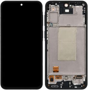 Дисплей Samsung A376 Galaxy A37 с сенсором и рамкой, Black Charkoal, оригинал - 929769 Дисплей Samsung A376 Galaxy A37 с сенсором и рамкой, Black Charkoal, оригинал - 929769