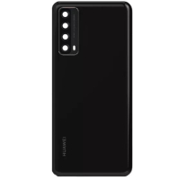 Задняя крышка Huawei P Smart (2021) PPA-LX2 со стеклом камеры, черный