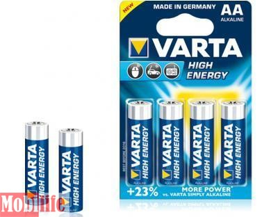 Батарейка Varta AA LR06 6шт 4+2 High ENERGY 04906121436 Цена 1шт. - 539938