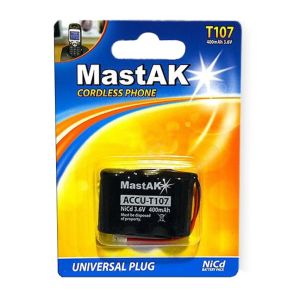 Акумулятор Mastak для Panasonic KX-A36A P-P301, T107 3,6V 400mA original TYPE2 - 561394