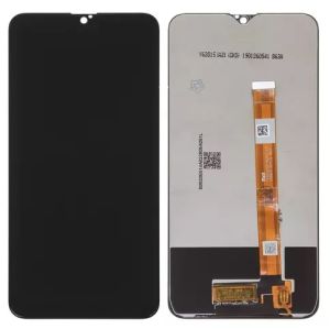 Дисплей Realme 3, Realme 3i (RMX1825, RMX1821, RMX1827) з сенсором Чорний (жовтий шлейф - 562090