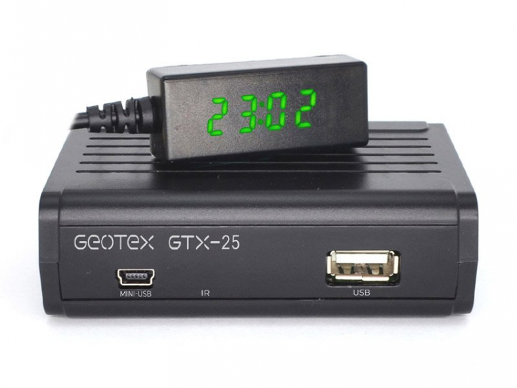Тюнер T2 Geotex GTX-25 LED (DVB-T2, T) - 563682