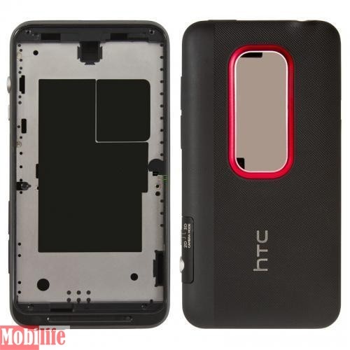Корпус для HTC EVO 3D G17 X515m Черный - 534184