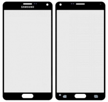 Стекло дисплея для ремонта Samsung N910H, N910F Galaxy Note 4 черный