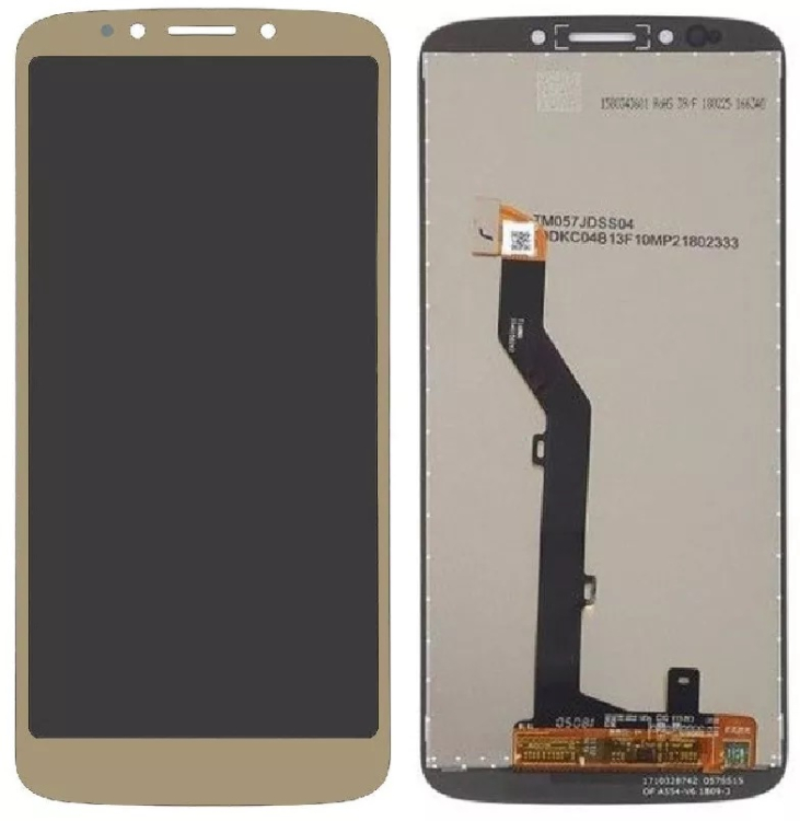 Дисплей для Motorola XT1944 Moto E5 з сенсором золотистий - 556526