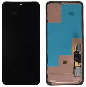 Дисплей Google Pixel 8 с сенсором и рамкой, черный, оригинал - 914797