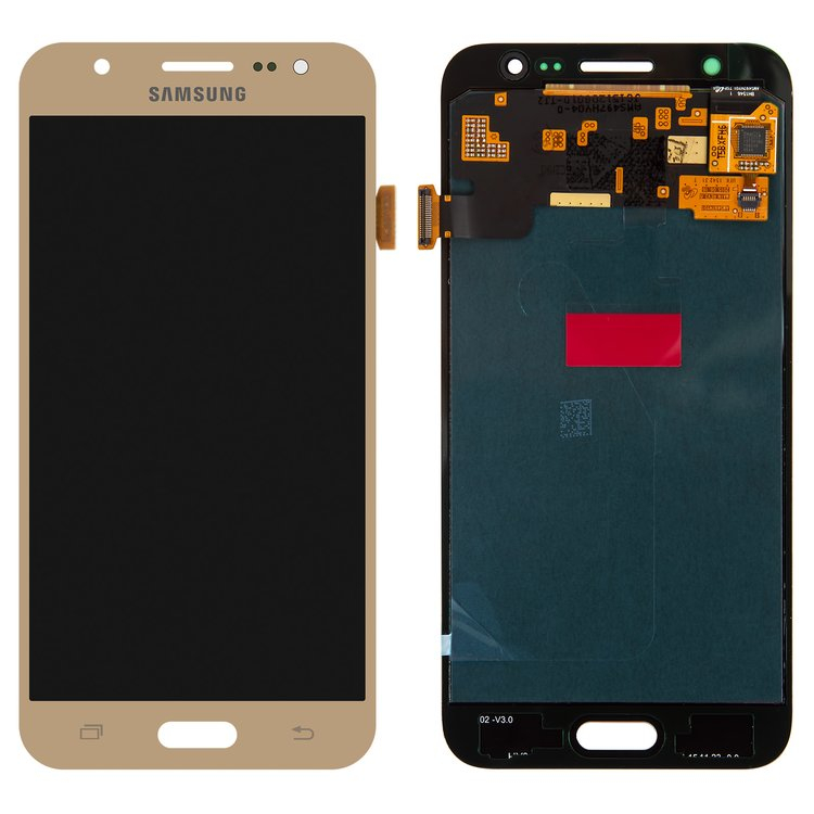 Дисплей Samsung J500F Duos Galaxy J5, J500H, J500M з сенсором Золотистий (Oled) - 563983