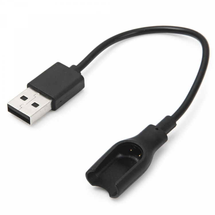 USB Зарядка Xiaomi Mi Band 2 Чорний - 561995