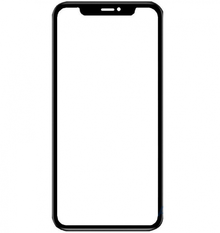 Стекло дисплея для ремонта Apple iPhone 11 черный - 562985