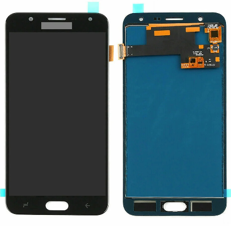 Дисплей для Samsung J720H Galaxy J7 Duo (2018) с сенсором черный Оригинал - 563283