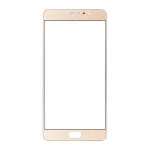 Скло дисплея для ремонту Meizu Pro 5 (M576) Золотисте - 553535