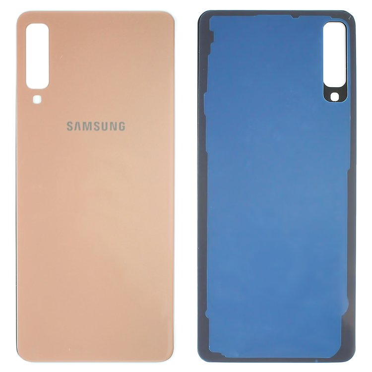 Задняя крышка Samsung A750, A7 2018 Розовый (Медный) - 563483