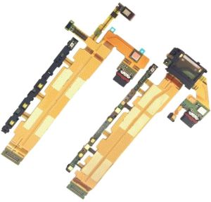 Шлейф Sony E6533 Xperia Z3+ DS, E6553, Xperia Z4 основной с боковыми кнопками - 554132