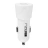Автомобільний зарядний пристрій Meizu Адаптер 2USB з кабелем Micro-USB 2,1A Білий - 556626