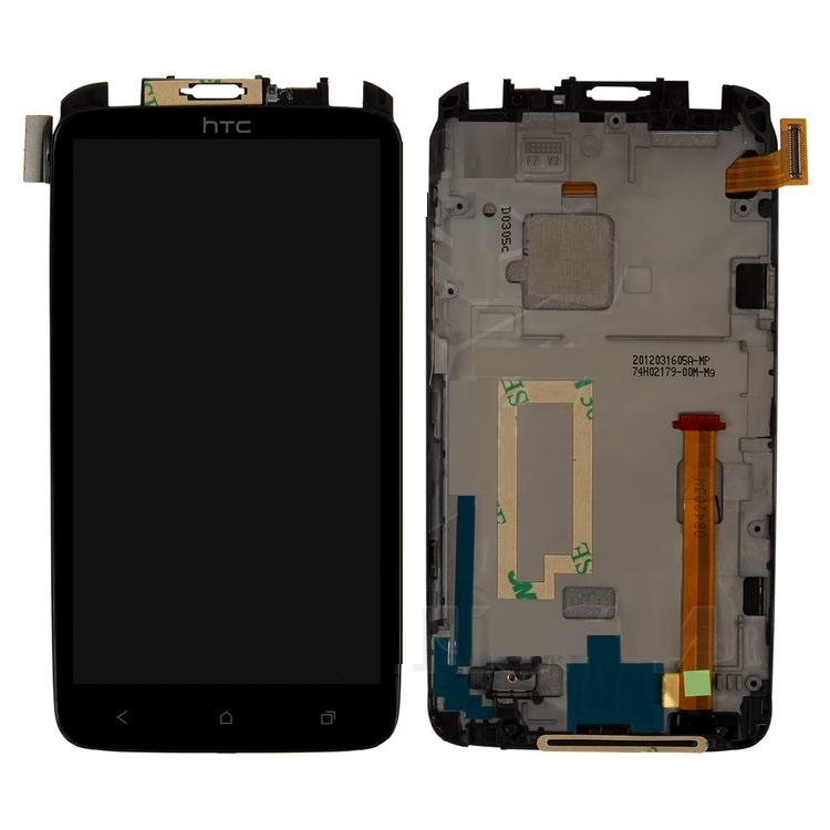 Дисплей HTC One X G23 S720e з сенсором і рамкою - 536991