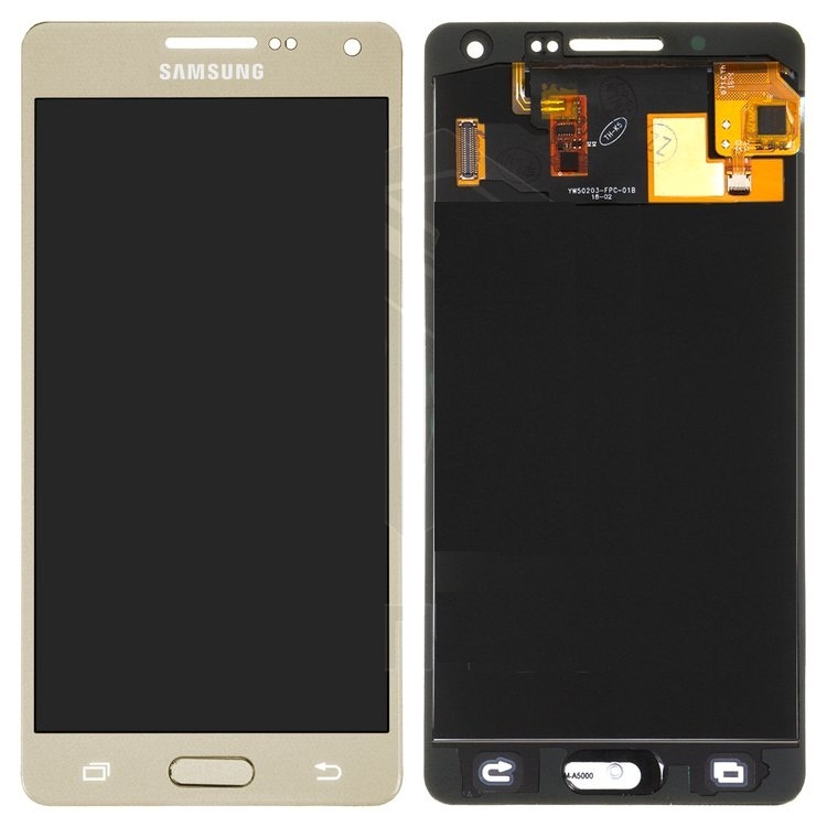 Дисплей для Samsung A500F Galaxy A5, A500FU, A500H с сенсором Золотистый (TFT) - 547158