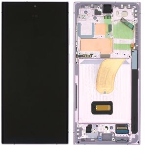 Дисплей Samsung S918 Galaxy S23 Ultra с сенсором и рамкой, оригинал, Light Pink, GH82-30465D - 911002 Дисплей Samsung S918 Galaxy S23 Ultra с сенсором и рамкой, оригинал, Light Pink, GH82-30465D - 911002