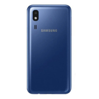 Задняя крышка Samsung A260 Galaxy A2 Core (2019) с стеклом камеры, синий