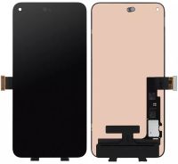 Дисплей Google Pixel 5 с сенсором и рамкой, черный, оригинал