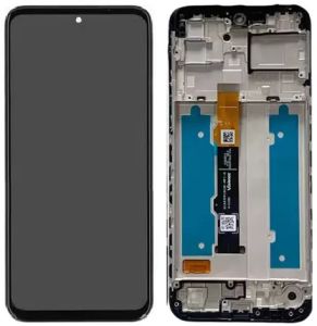 Дисплей Motorola Moto G31, G41 (XT2173) с сенсором и рамкой, черный (IPS) - 919158