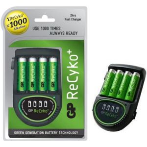 Зарядний пристрій GP AR05 GS210B + AA 2100mAh ReCyko - 560800