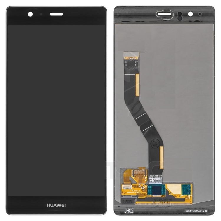 Дисплей для Huawei P9 Plus, VIE-L09, VIE-L29 с сенсором черный original - 552337