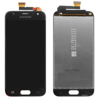 Дисплей для Samsung J330 Galaxy J3, J330H 2017 с сенсором черный Оригинал GH96-10969A