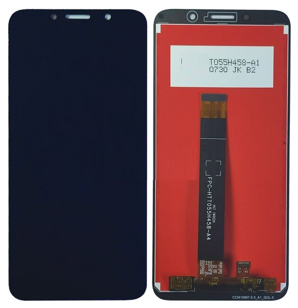 Дисплей Motorola XT2029, XT2029-2 Moto E6 Play з сенсором Чорний - 563484