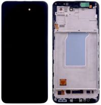Дисплей Samsung A276 Galaxy A27 5G с сенсором и рамкой, black, оригинал