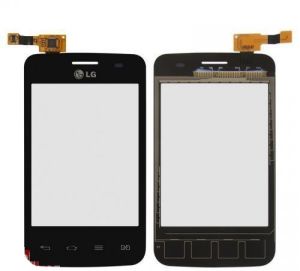 Тачскрін LG E435 Optimus L3 2 Dual Чорний