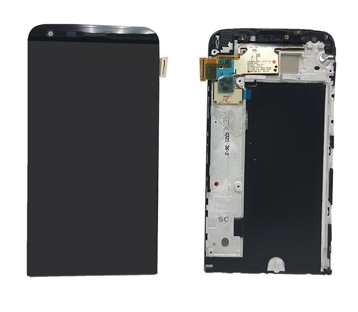 Дисплей для LG G5 h820, h830, h850, ls992, us992, vs987 с сенсором и рамкой черный - 548649