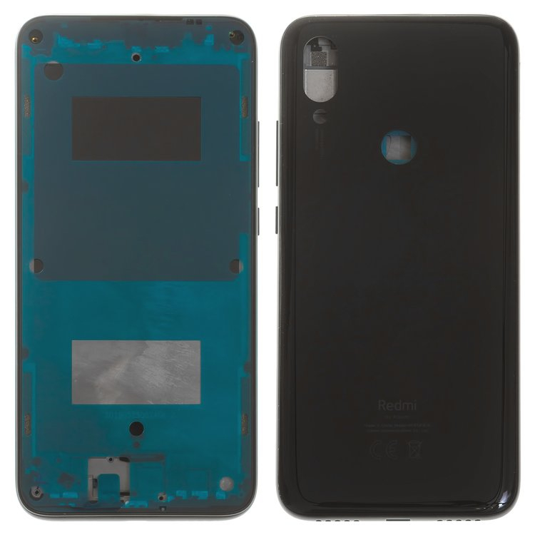 Корпус Xiaomi Redmi 7 черный - 559809