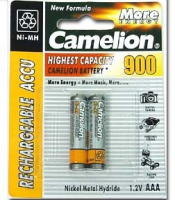 Аккумулятор Camelion AAA R03 2шт 900 mAh Ni-MH Цена упаковки.