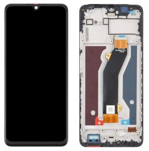 Дисплей ZTE Blade V70, с сенсором и рамкой, black - 926406