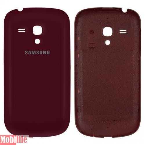 Задняя крышка Samsung i8190 Galaxy S3 mini бордовый - 536793