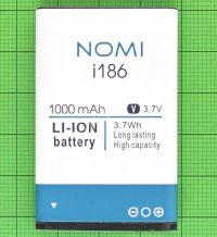 Аккумулятор для Nomi NB-186, i186 1000mAh