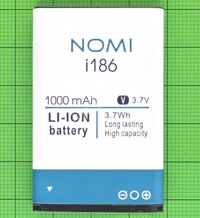 Аккумулятор для Nomi NB-186, i186 1000mAh Оригинал - 558419