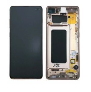 Дисплей для Samsung G975F Galaxy S10+ с сенсором и рамкой черный (Oled) - 559114